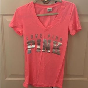 Victoria’s Secret vintage T-shirt neon pink